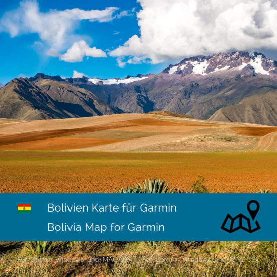 Bolivien Garmin Karte Download