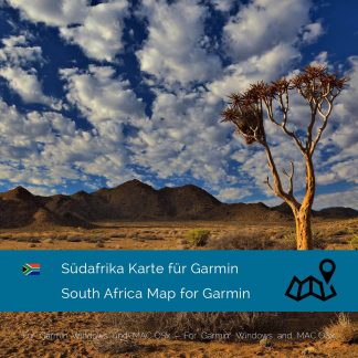 garmin karte südafrika Südafrika Karte für Garmin jetzt online im Shop als Download kaufen!