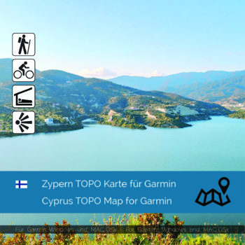 Zypern Topo Karte für Garmin
